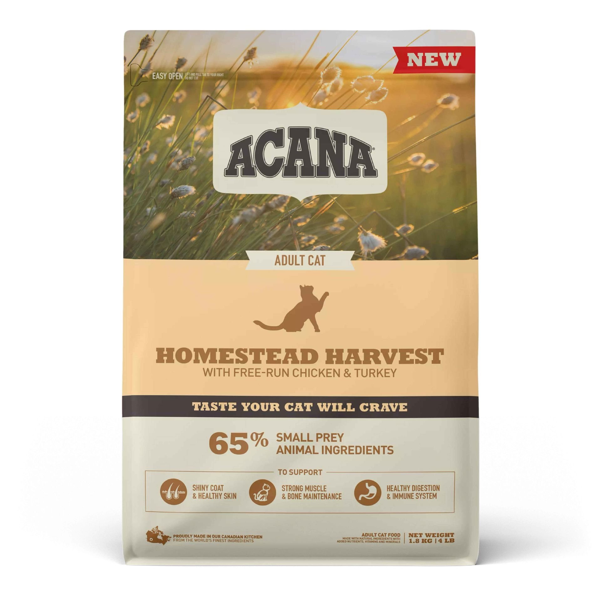 ACANA Homestead Harvest Yetişkin Kedi Maması 1,8kg