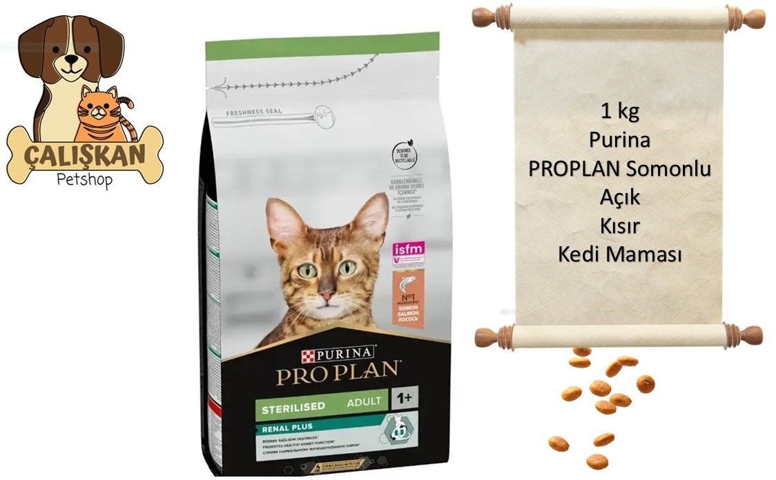 Purina Pro Plan Somonlu Açık Kısırlaştırılmış Kedi Maması 1 Kg