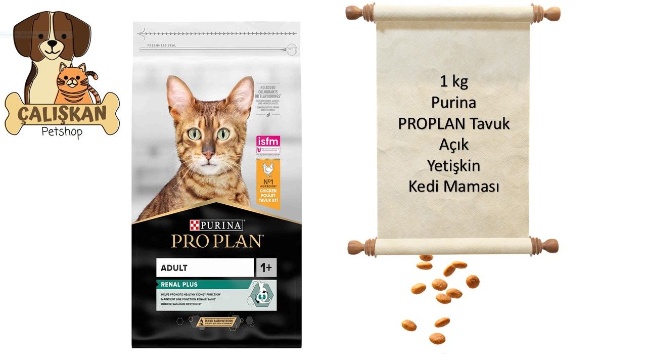 Purina Pro Plan Tavuk Etli Açık Yetişkin Kedi Maması 1 Kg