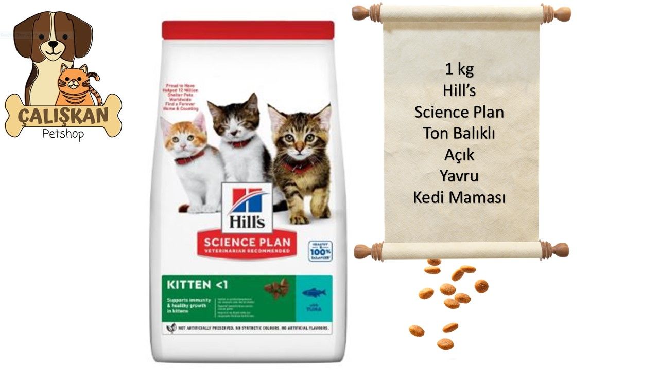 Hill's Science Plan Ton Balıklı Açık Yavru Kedi Maması 1 Kg