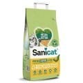 Sanicat Natura Active Bitkisel ve Geri Dönüştürülebilir Topaklanan Kedi Kumu (10 L)