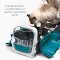 Catit Cabrio Carrier Kedi Köpek Taşıma Çantası, Turkuaz Renk