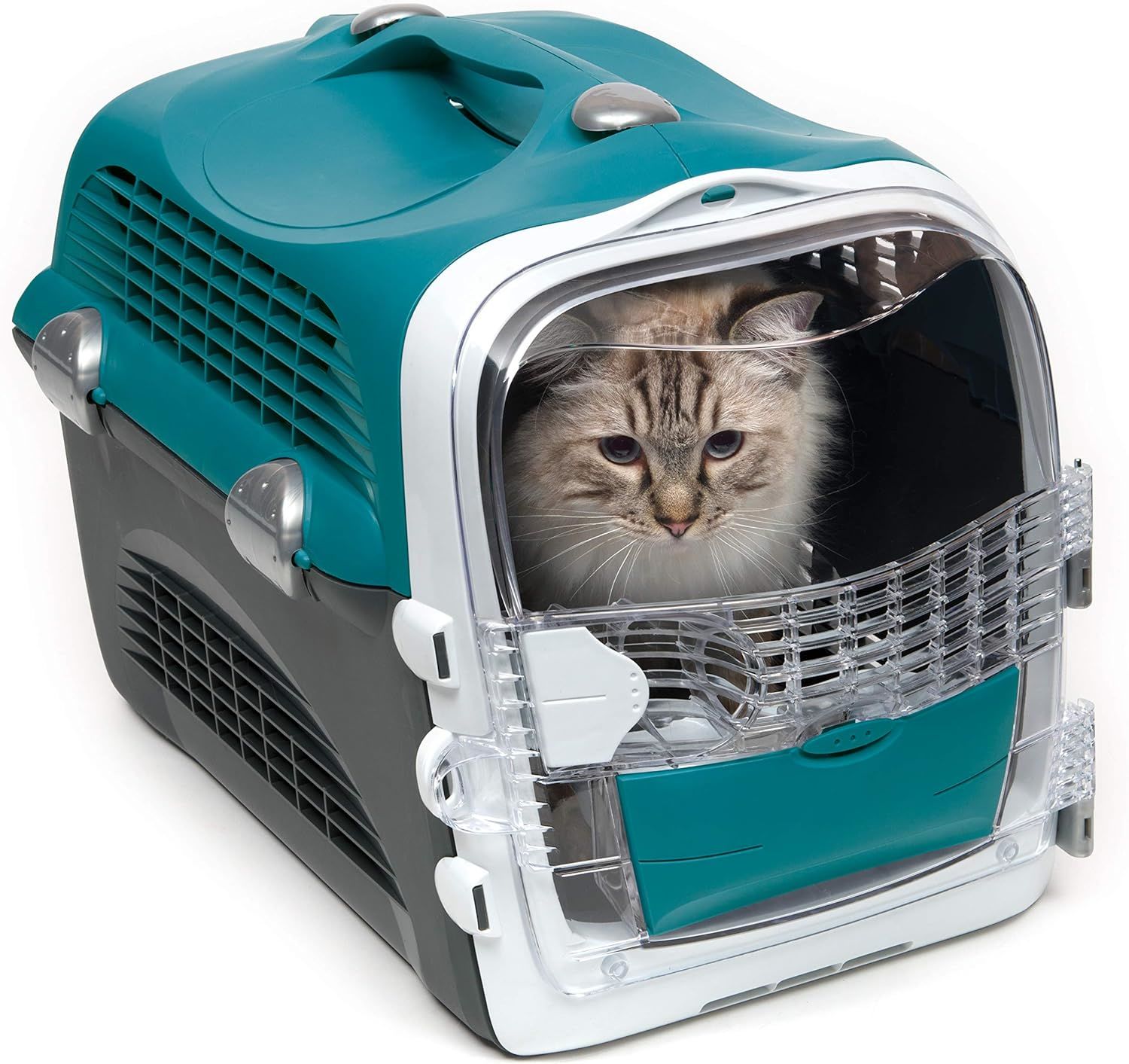 Catit Cabrio Carrier Kedi Köpek Taşıma Çantası, Turkuaz Renk