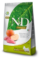 N&D Prime Tahılsız, Domuzlu & Elmalı Küçük Irk Yetişkin Köpek Maması (2,5 kg)