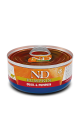 N&D Pumpkin Bal Kabaklı ve Bıldırcınlı Yetişkin Kedi Konserve Maması (70 g)