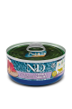 N&D Natural Ton Balıklı ve Karidesli Yetişkin Kedi Konserve Maması (70 g)