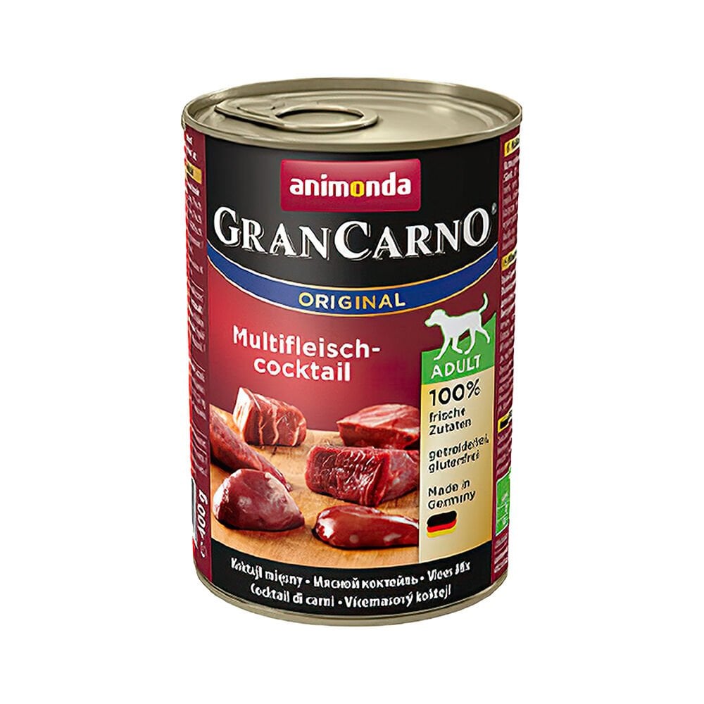 Animonda Gran Carno Karışık Etli Yetişkin Köpek Konserve Maması (400 g)