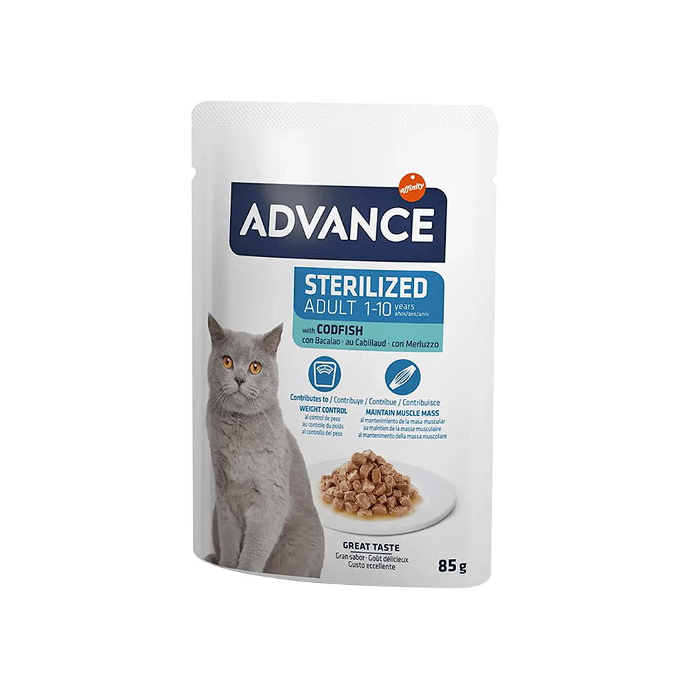 Advance Morina Balıklı Kısırlaştırılmış Kedi Konservesi (85 g)