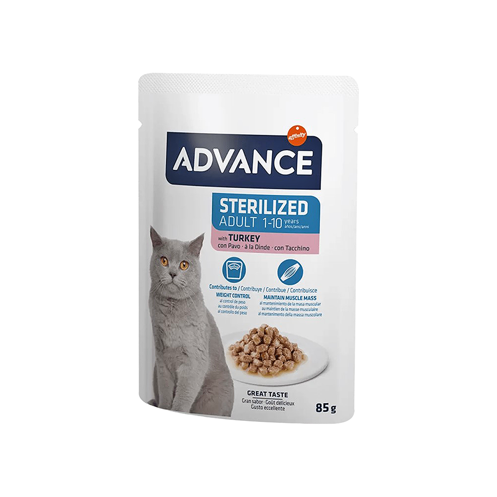 Advance Hindi Etli Kısırlaştırılmış Kedi Konservesi (85 g)
