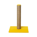 Atlas Tekli Sarı Kedi Tırmalama Tahtası (50 cm)